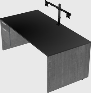 Rectangular desk