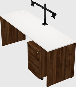 Rectangular desk