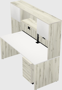 Rectangular desk