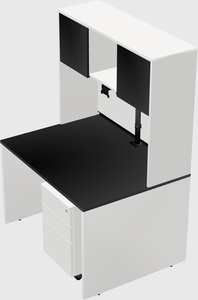 Rectangular desk