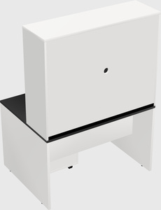 Rectangular desk