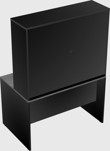 Rectangular desk