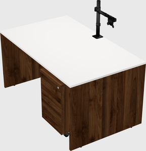 Rectangular desk