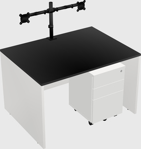 Rectangular desk