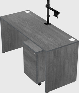 Rectangular desk