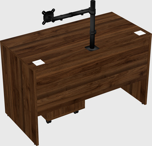 Rectangular desk