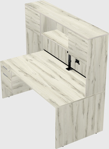 Rectangular desk