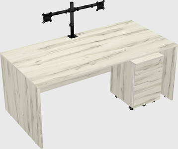 Rectangular desk