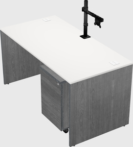 Rectangular desk