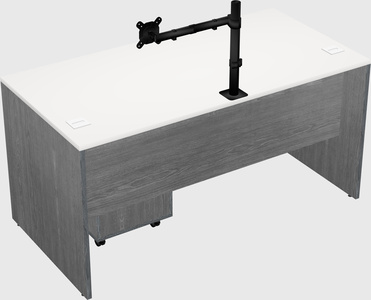 Rectangular desk