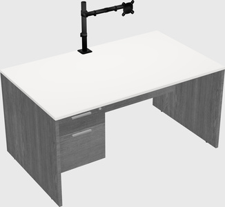 Rectangular desk