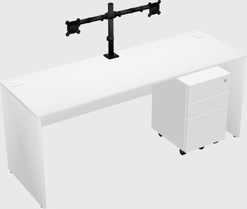 Rectangular desk