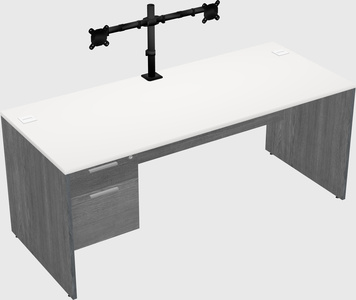 Rectangular desk