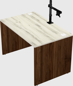 Rectangular desk