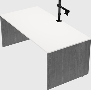 Rectangular desk