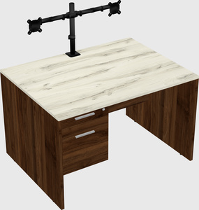Rectangular desk