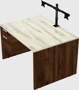 Rectangular desk