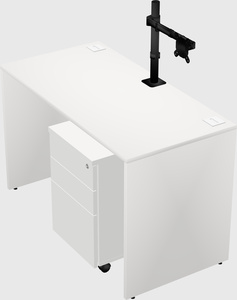 Rectangular desk