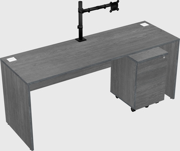 Rectangular desk