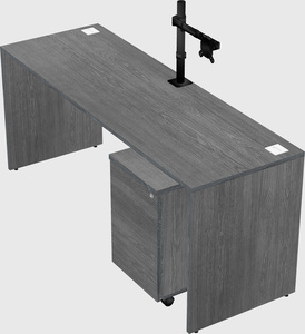 Rectangular desk
