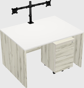 Rectangular desk