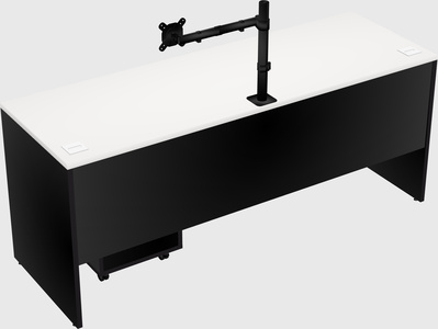 Rectangular desk