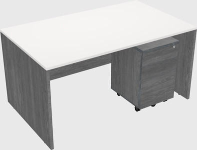 Rectangular desk