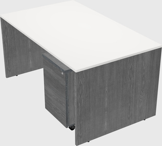 Rectangular desk