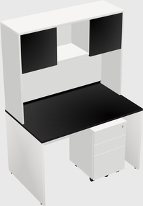 Rectangular desk