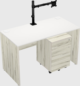 Rectangular desk
