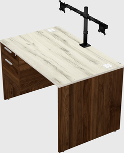Rectangular desk
