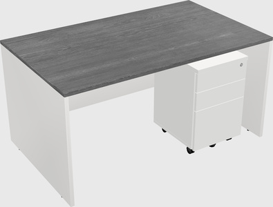 Rectangular desk