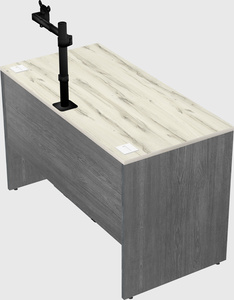 Rectangular desk