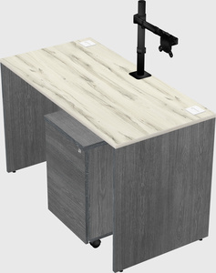 Rectangular desk