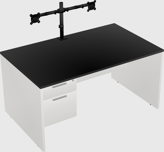 Rectangular desk