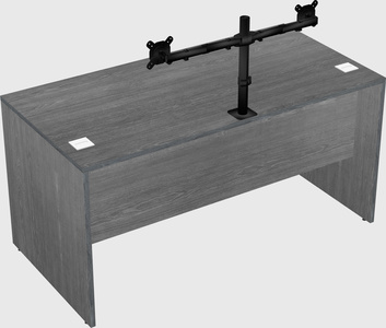 Rectangular desk