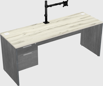 Rectangular desk