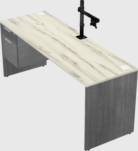 Rectangular desk