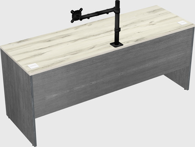 Rectangular desk