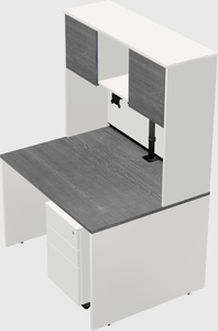 Rectangular desk