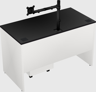 Rectangular desk