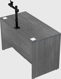 Rectangular desk