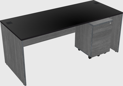 Rectangular desk