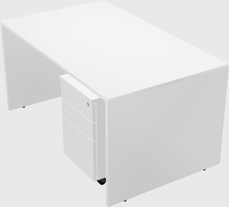 Rectangular desk