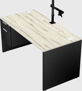 Rectangular desk