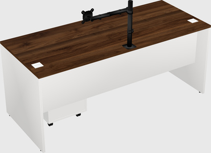 Rectangular desk