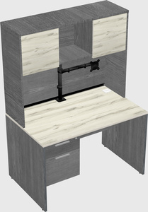 Rectangular desk