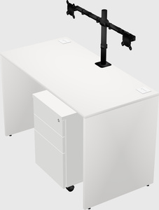 Rectangular desk