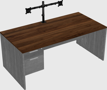 Rectangular desk