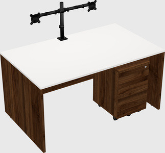 Rectangular desk